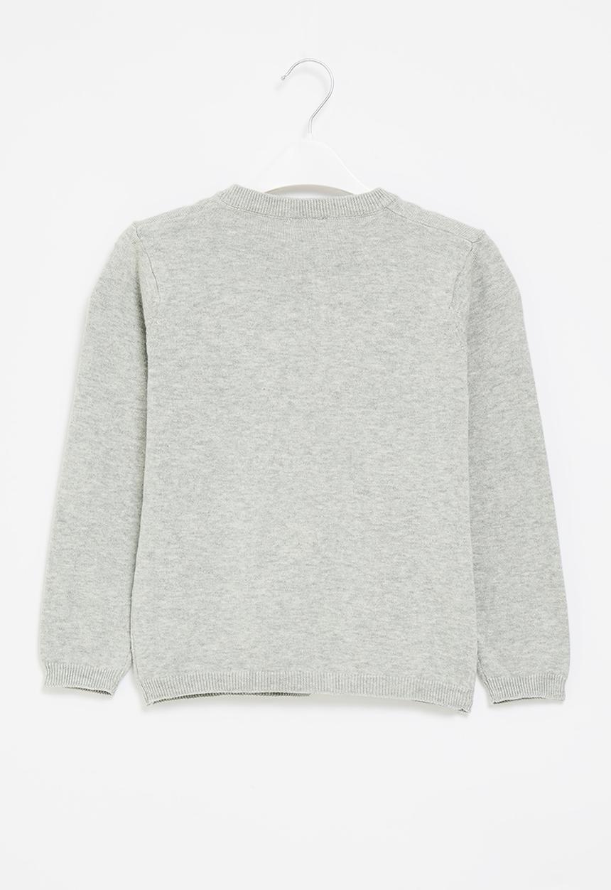 Pop Candy - Girls cardigan - grey