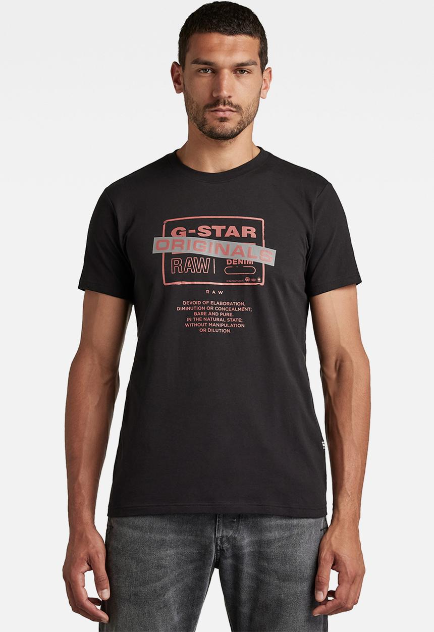 G-STAR - Originals logo r t - dark black