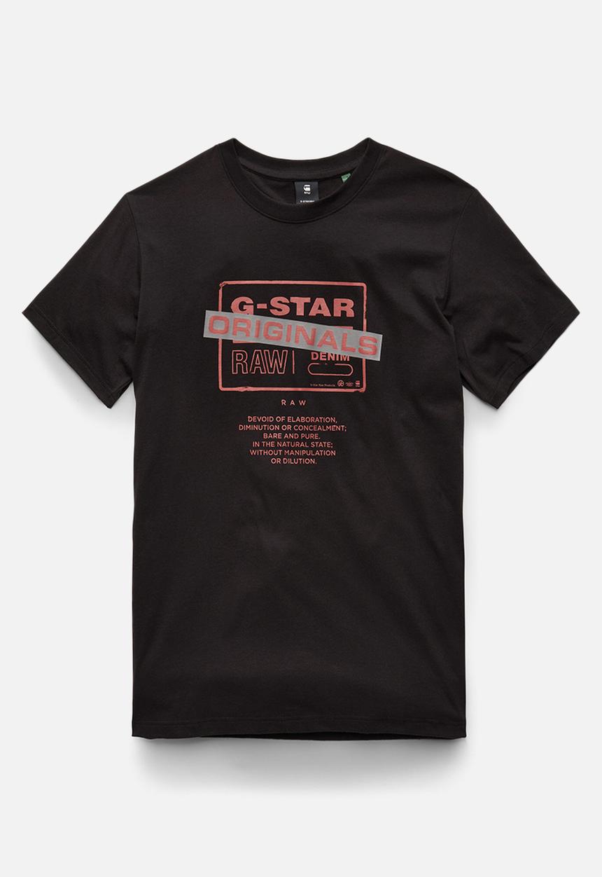 G-STAR - Originals logo r t - dark black