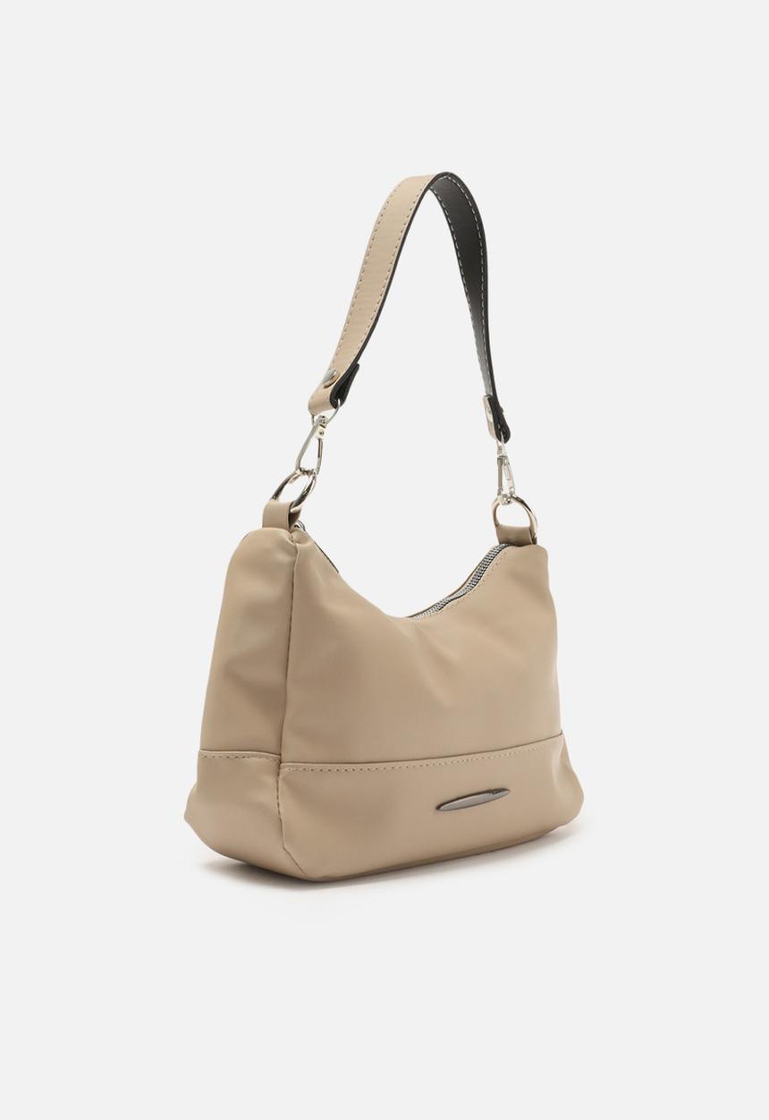 Trendyol - Minimal nylon feel shoulder bag - beige