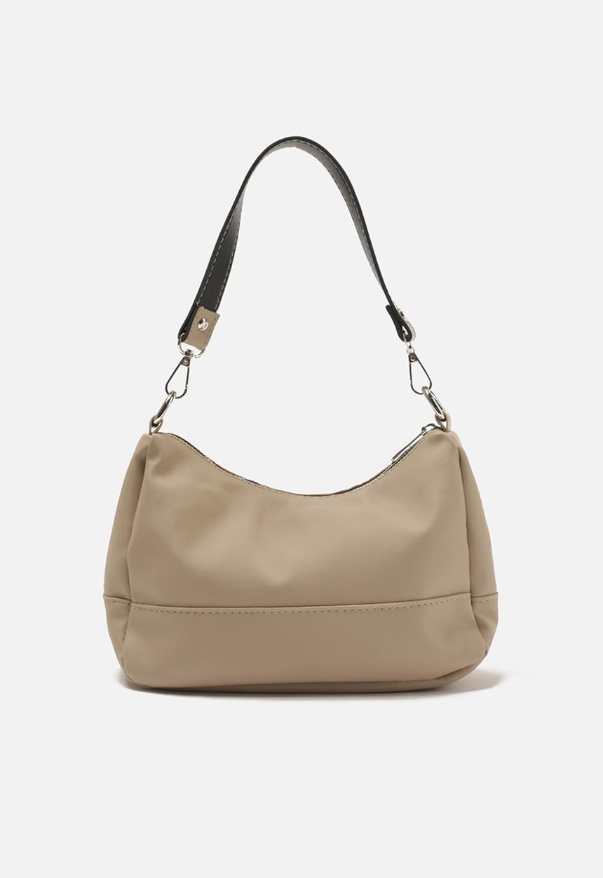 Trendyol - Minimal nylon feel shoulder bag - beige
