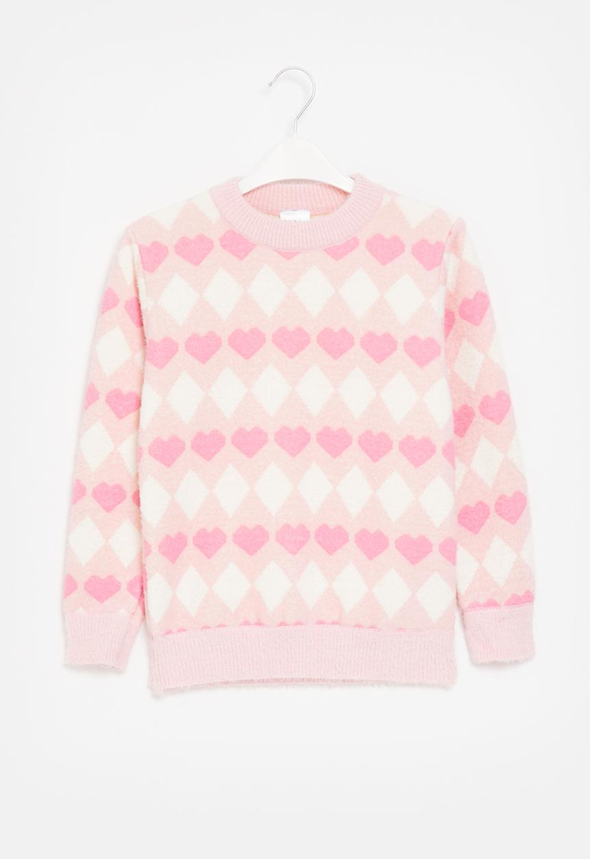 Rebel Republic - Girls diamond jersey - pink