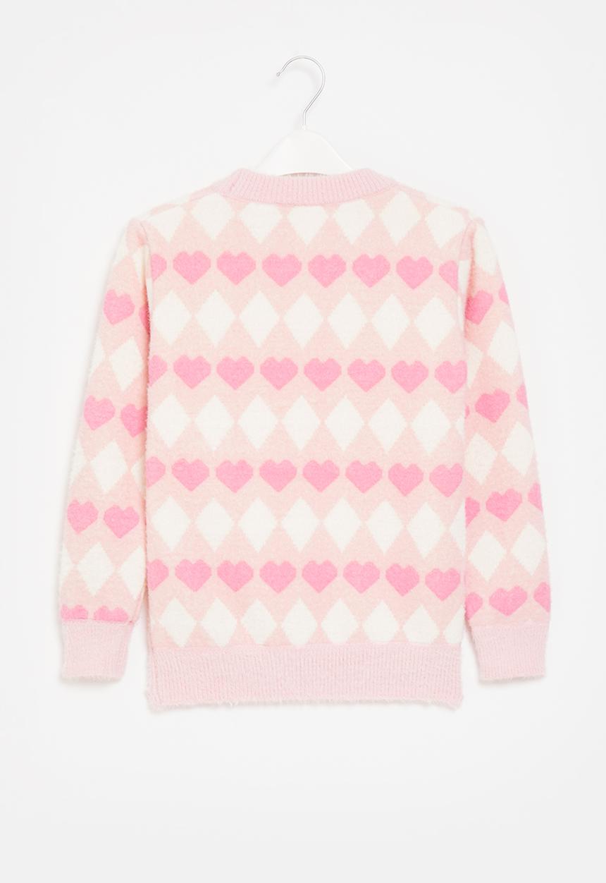 Rebel Republic - Girls diamond jersey - pink