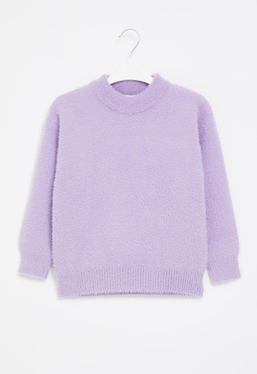 Pop Candy - Girls fluffy jersey - purple