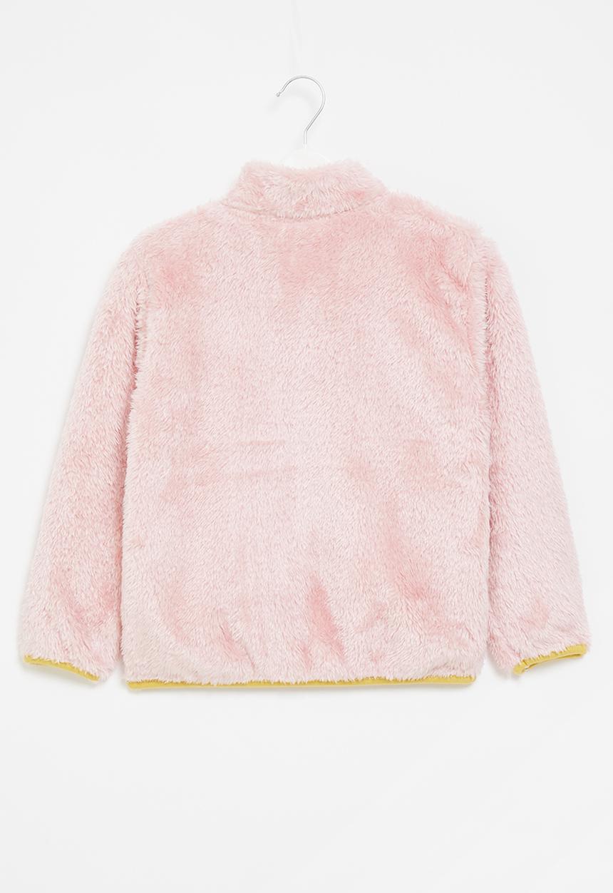 Pop Candy - Girls zip through jacket - pink