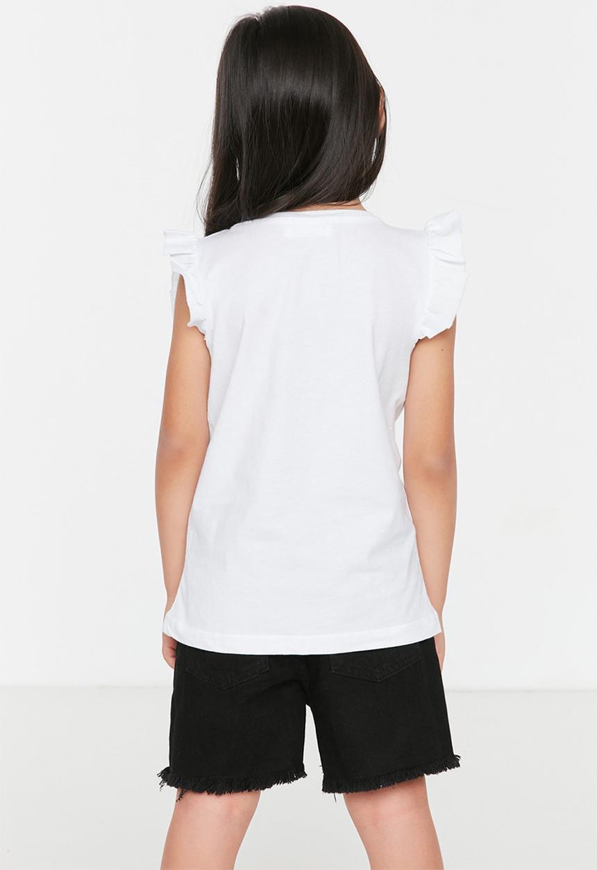 Trendyol - Beautiful forever tee - white