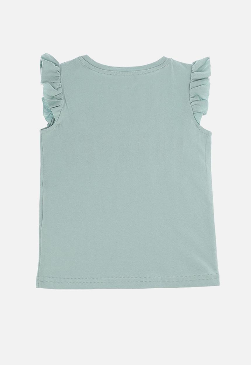 Trendyol - Beautiful forever tee - mint