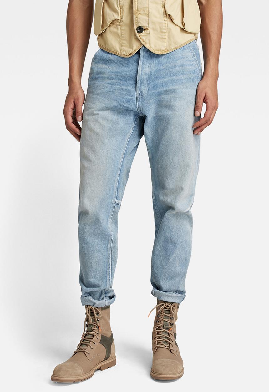 G-STAR - Grip 3d relaxed tapered - vintage electric blue