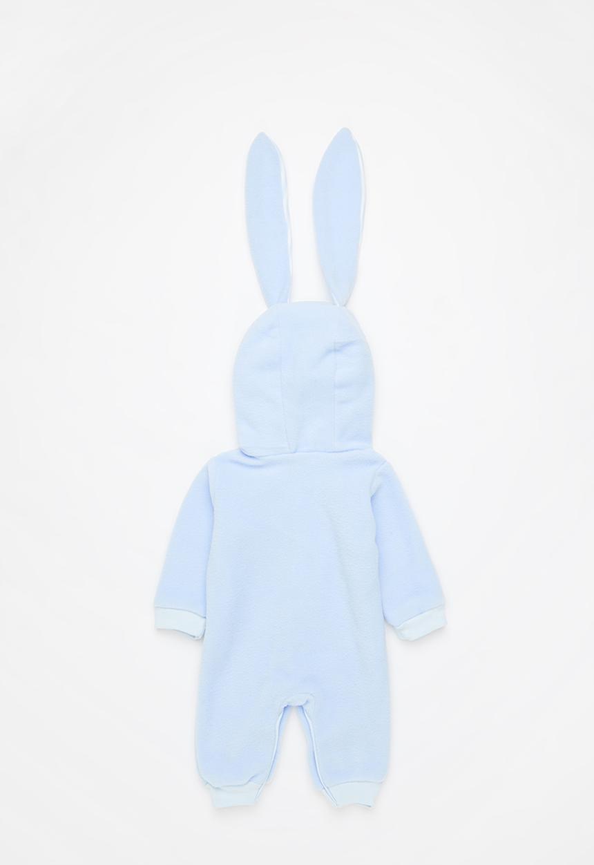 Little Lumps - Polar bunny babygro - blue