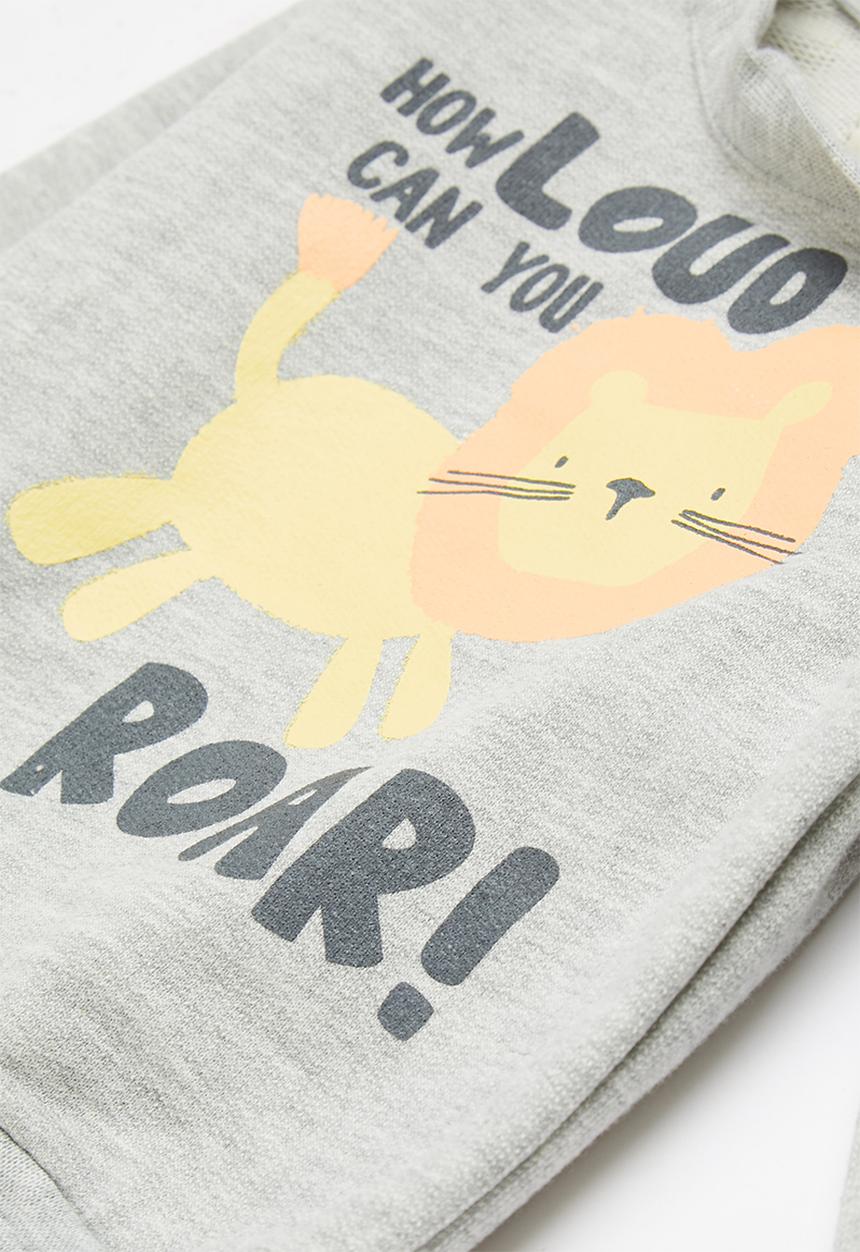 Superbalist Kids - Boys styled crew sweat - grey