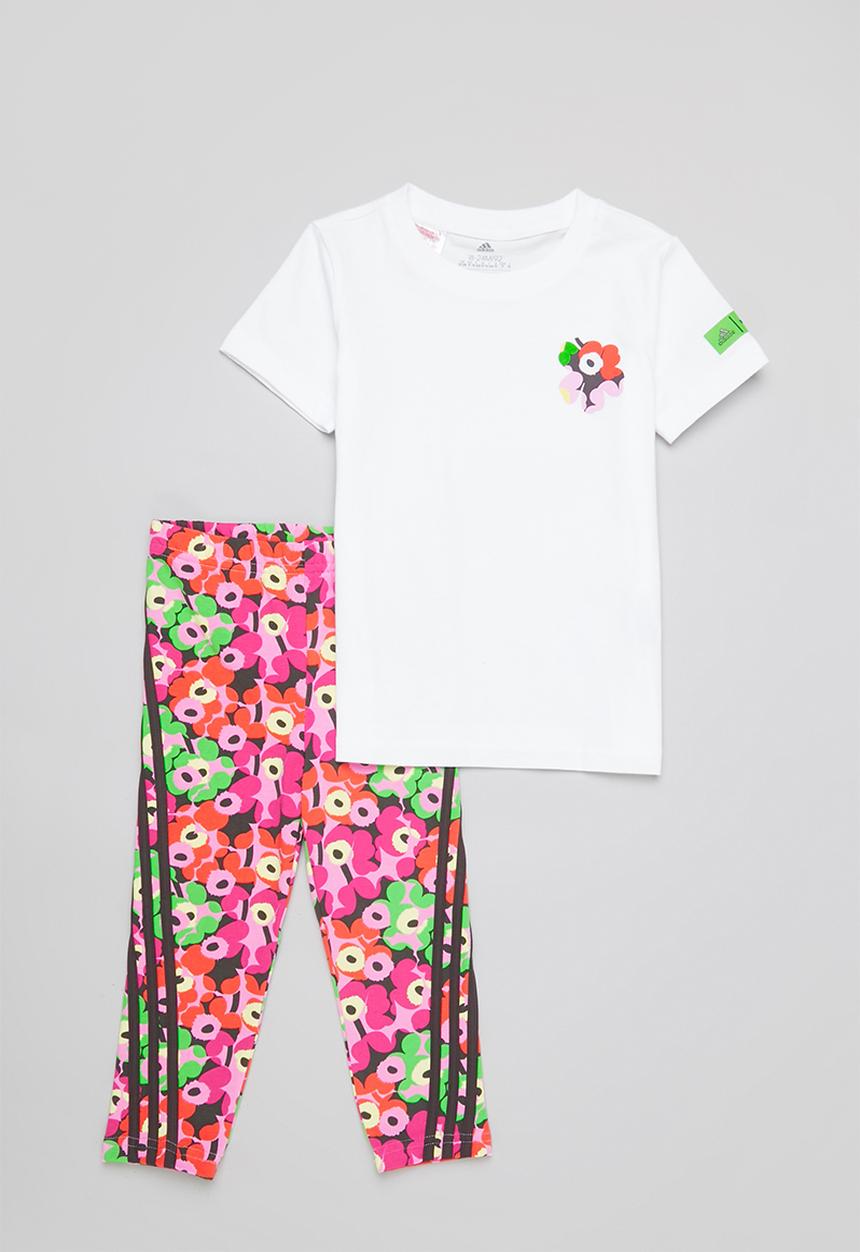 adidas Originals - Infants mmk tight set - white & real magenta