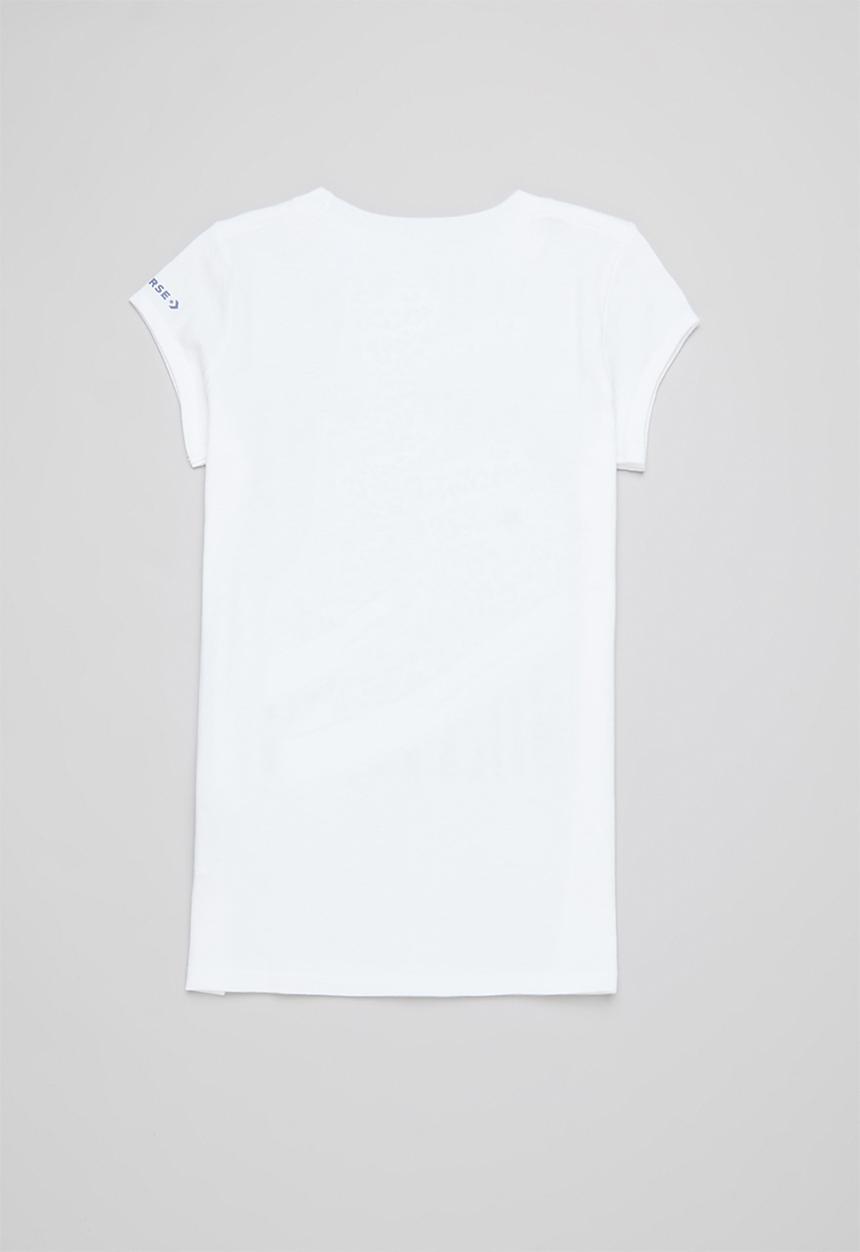 Converse - Cnvg block party sneaker tee - white