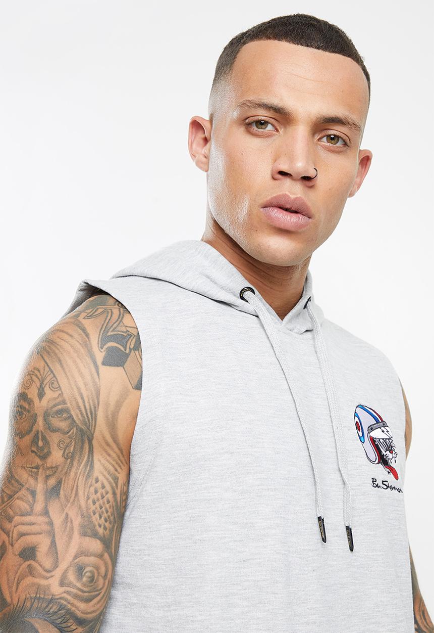 Ben Sherman - Cat sleeveless pullover - grey melange