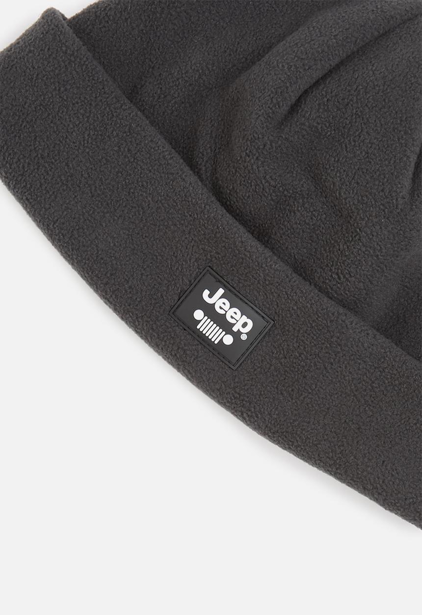 JEEP - Polar fleece beanie -charcoal