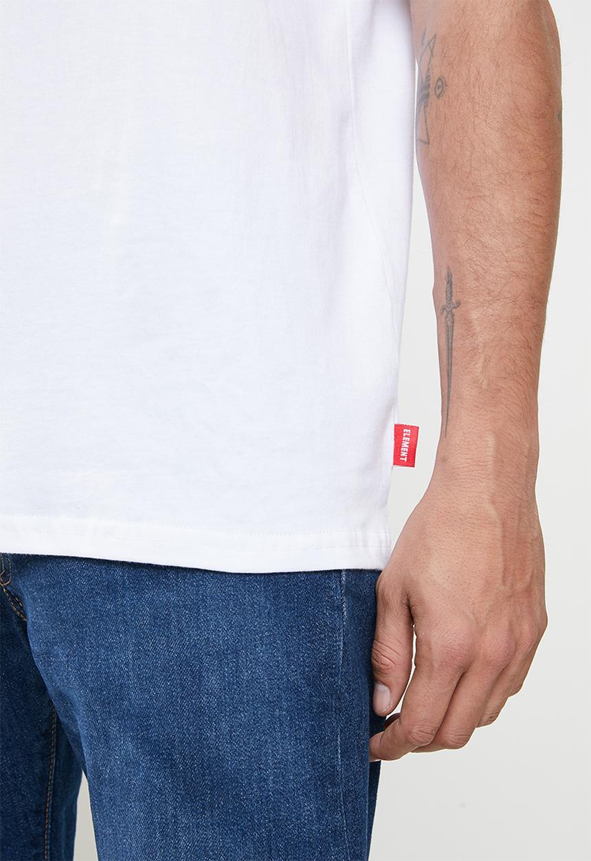 Element - Joint short sleeve tee - optic white