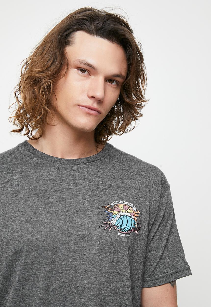 Quiksilver - Smokey scene mod - charcoal heather