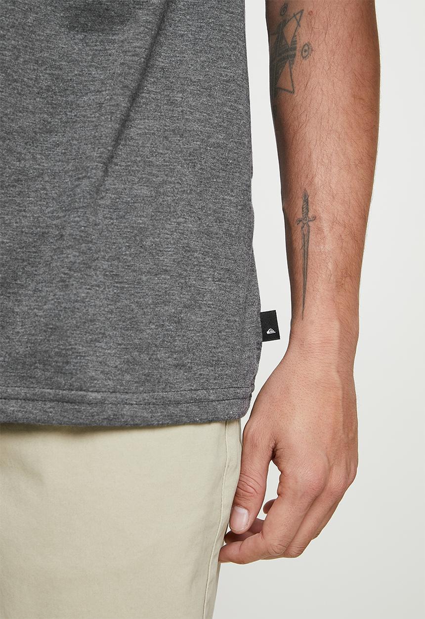 Quiksilver - Smokey scene mod - charcoal heather