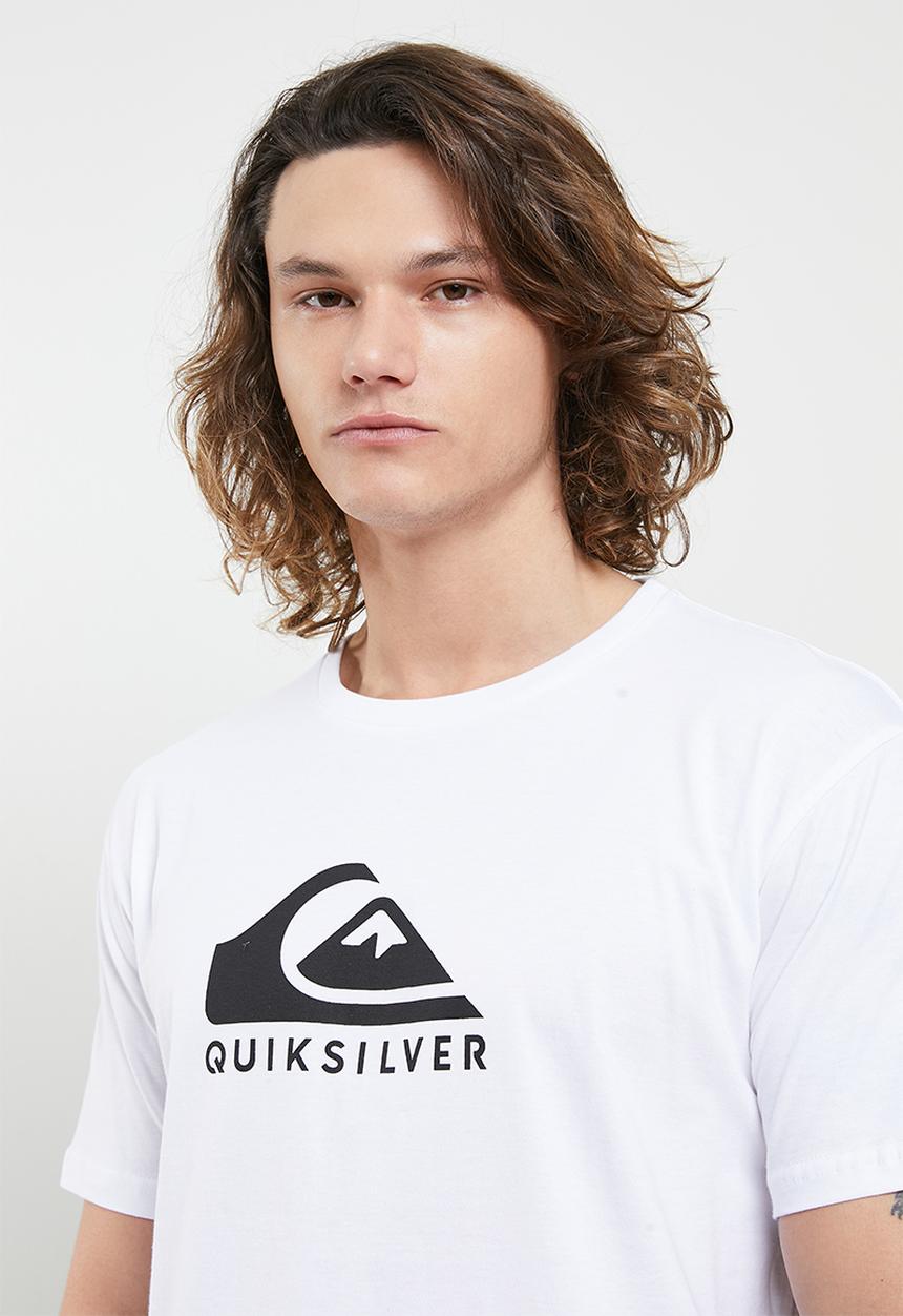 Quiksilver - Corp logo short sleeve tee - white