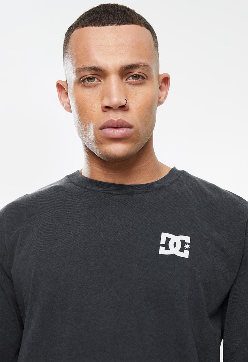 DC - Andy Warhol Life And Death Long Sleeve T-Shirt - Black Acid