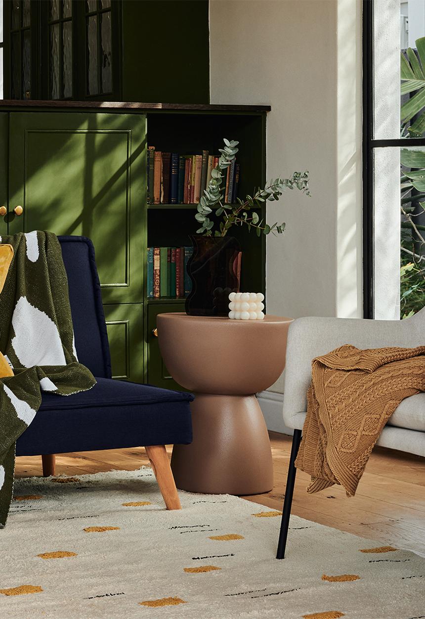 Sixth Floor - Malawi outdoor side table - sand