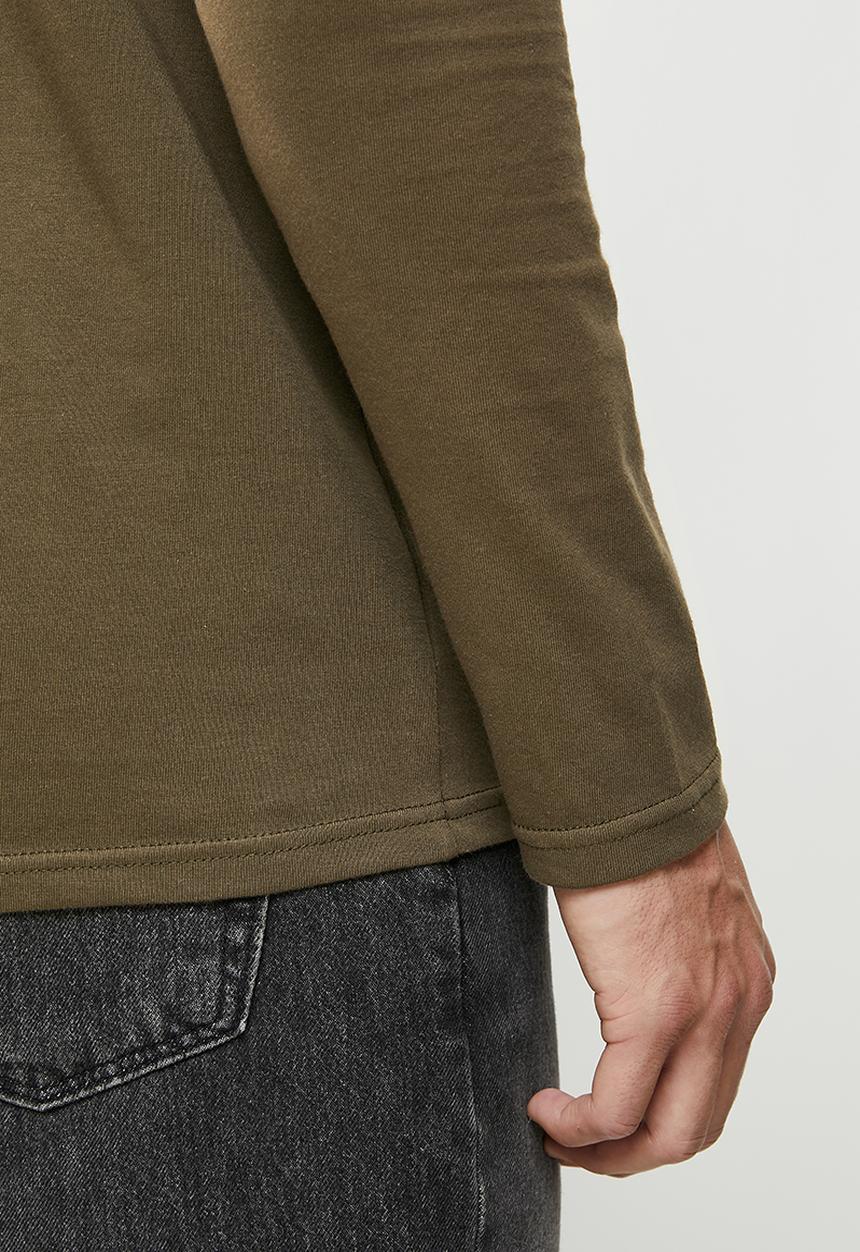 Wolf Rock - Wolfrock main long sleeve - dark army
