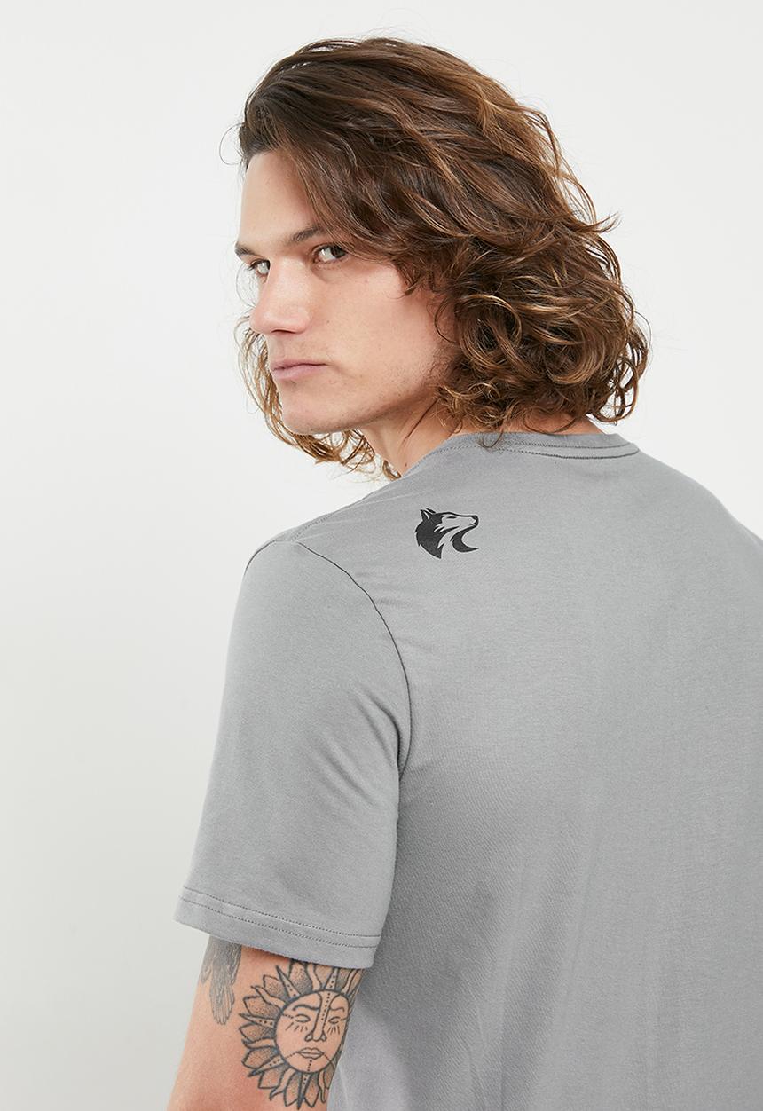 Wolf Rock - Wolfrock main tee - graphite