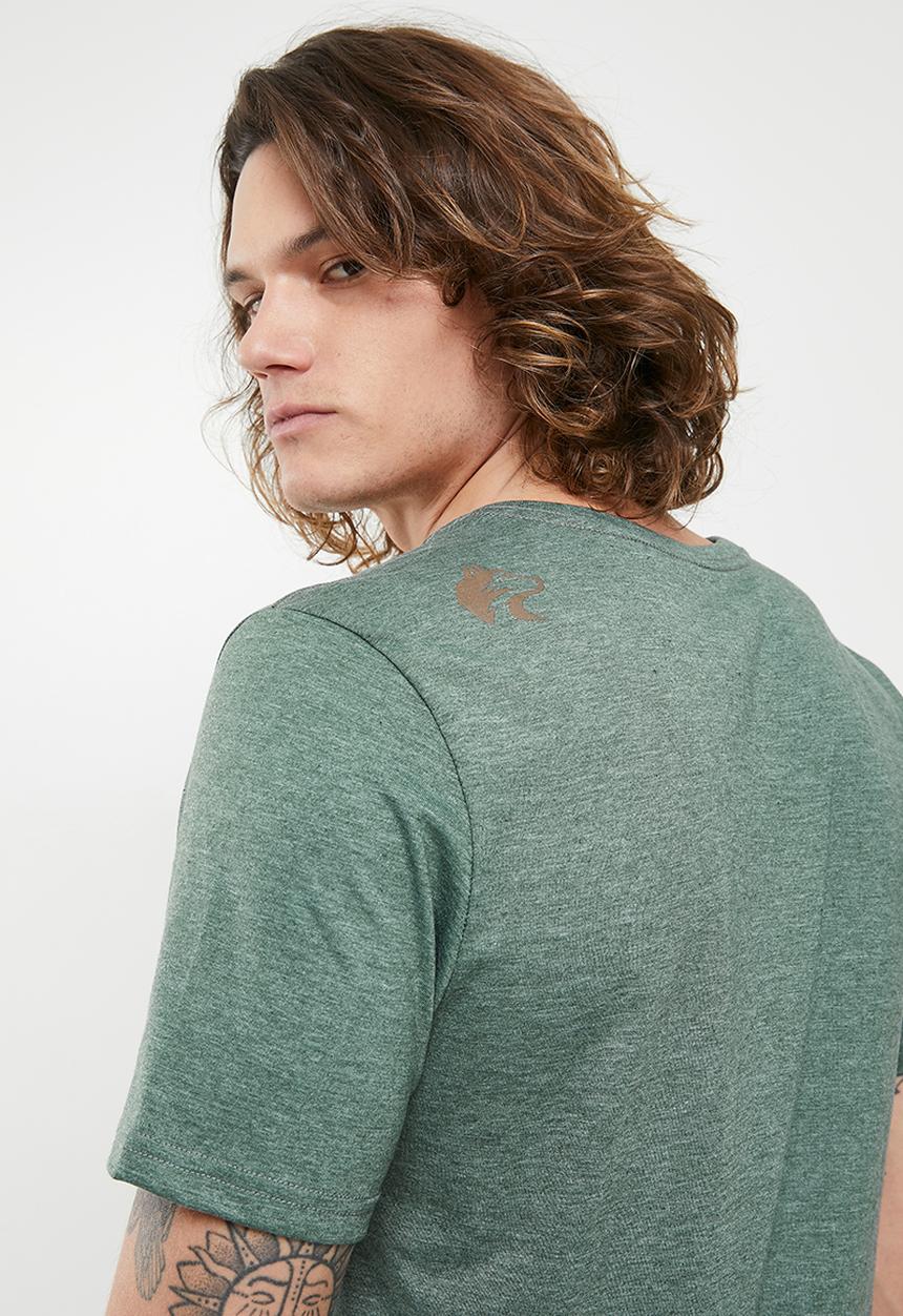 Wolf Rock - Wolfrock main tee - green gabels