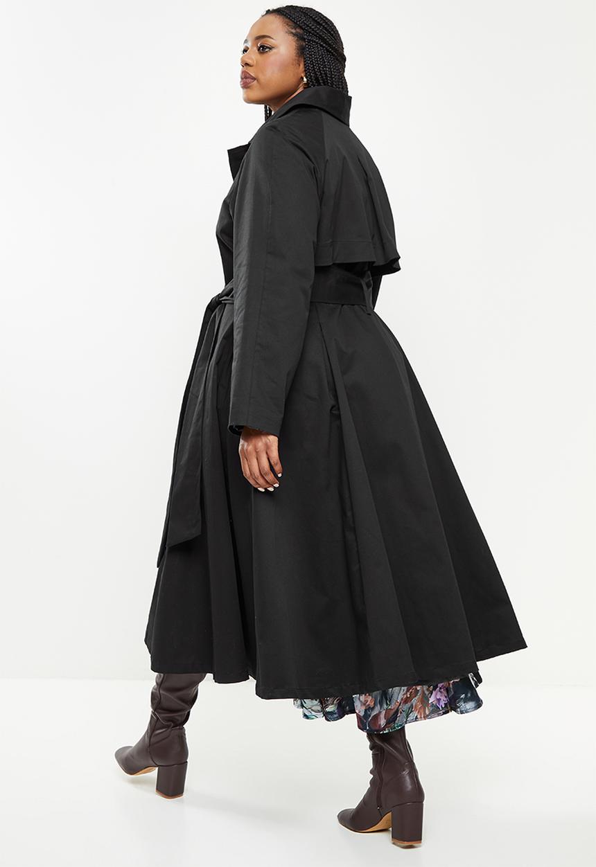 AMANDA LAIRD CHERRY - Plus njesuthi coat - black 
