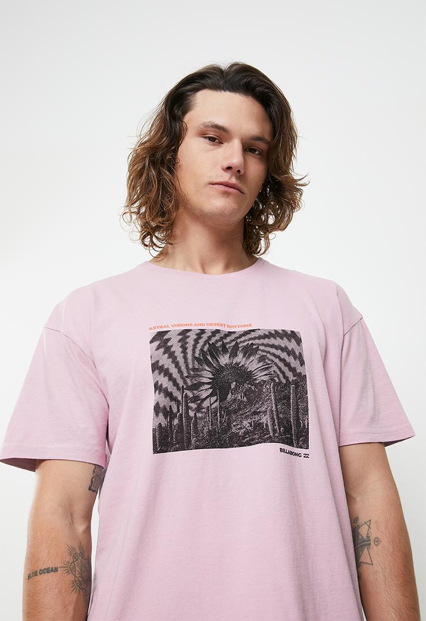 Billabong  - Montage short sleeve ww - light lavender