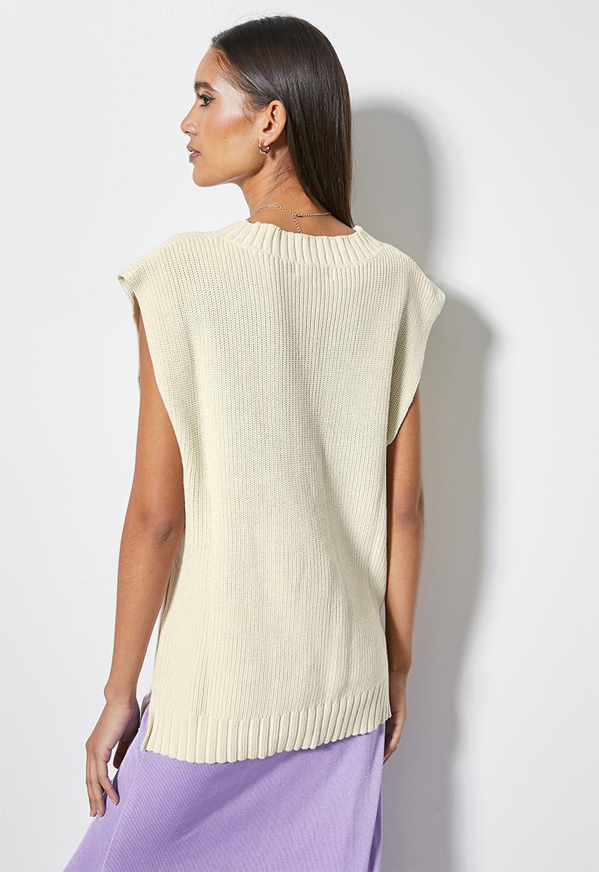Superbalist - Cotton singlet - ecru