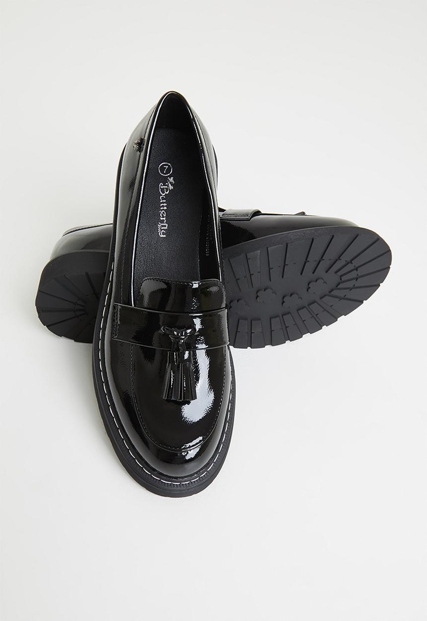 Butterfly Feet - Rali 1 tassel loafer - black