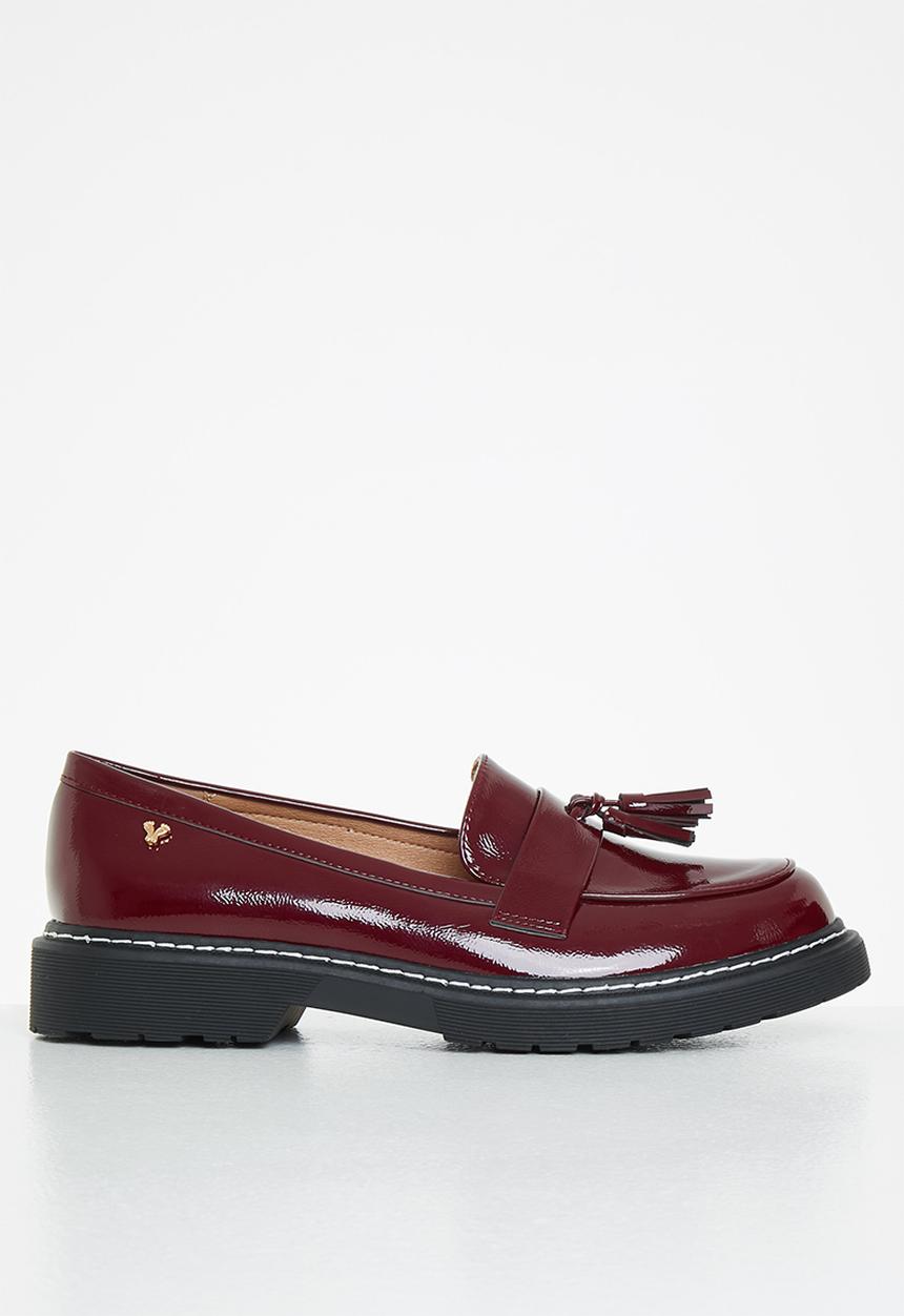 Butterfly Feet - Rali 1 tassel loafer - wine