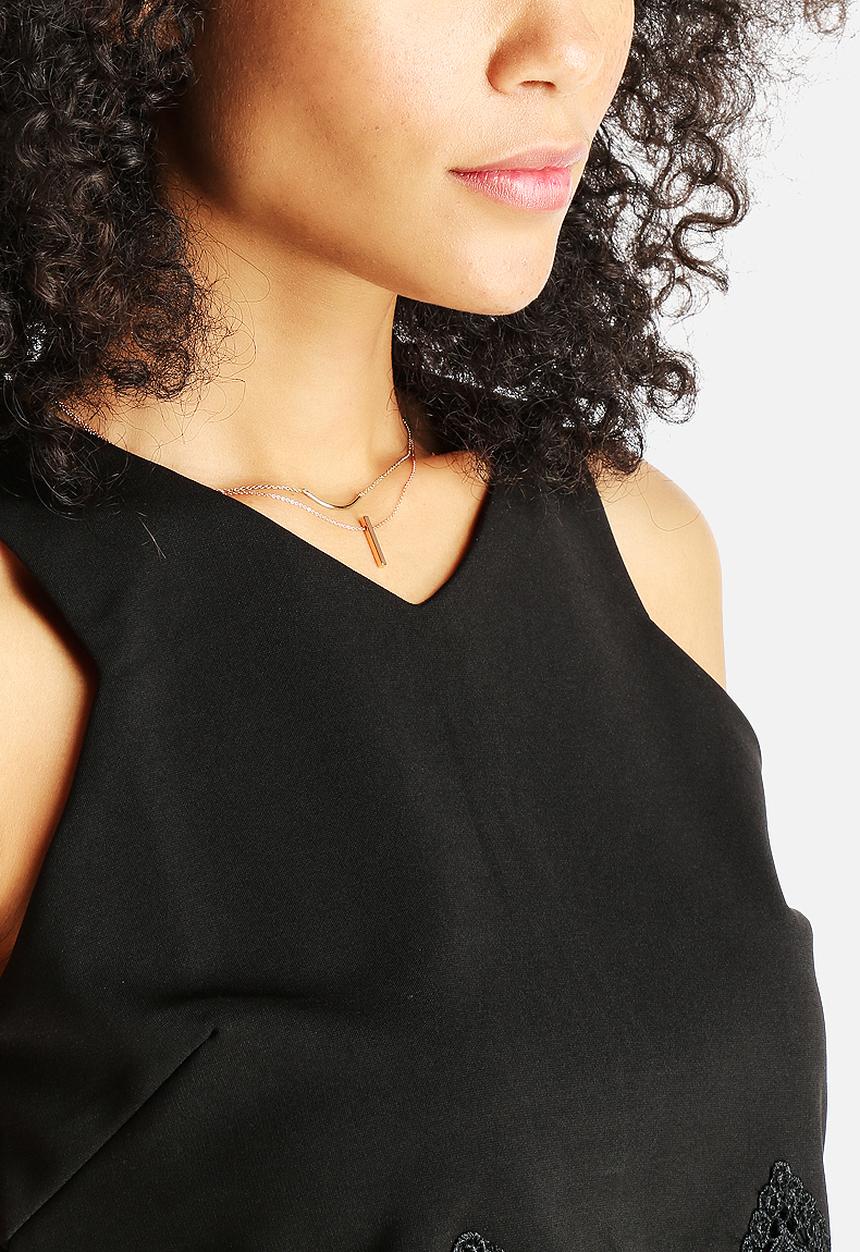 AX Paris - Crochet Edge Top