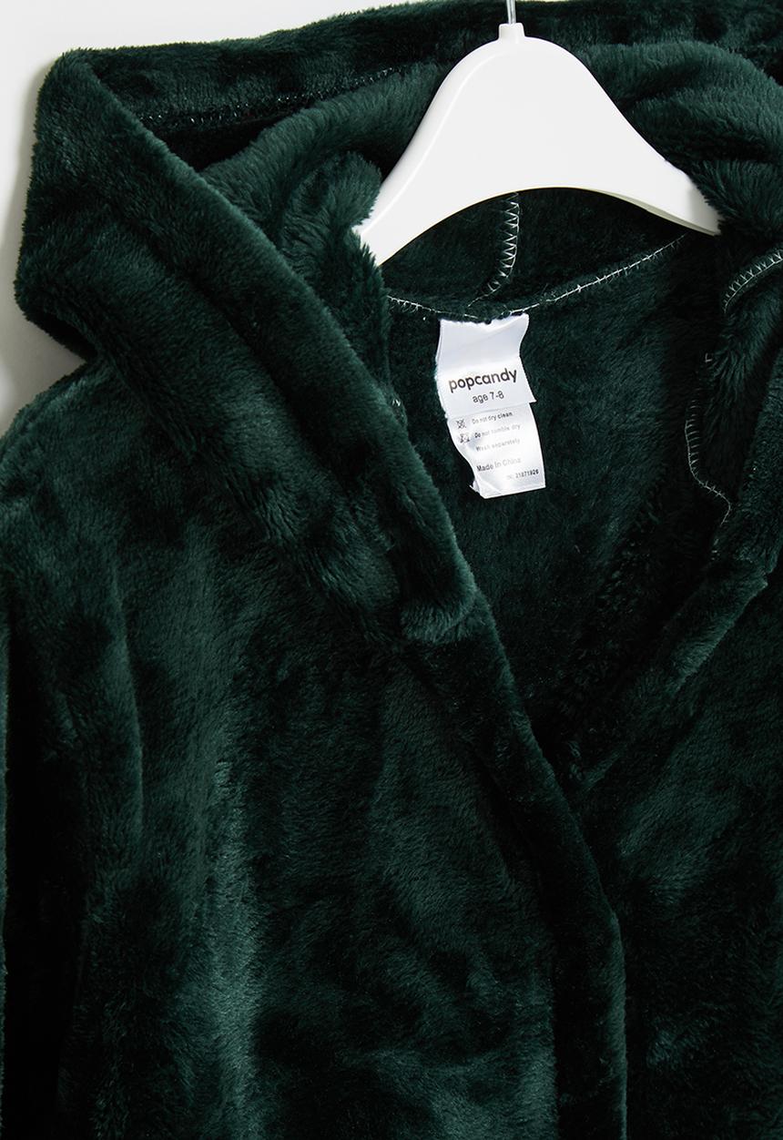 Pop Candy - Hooded gown - dark green