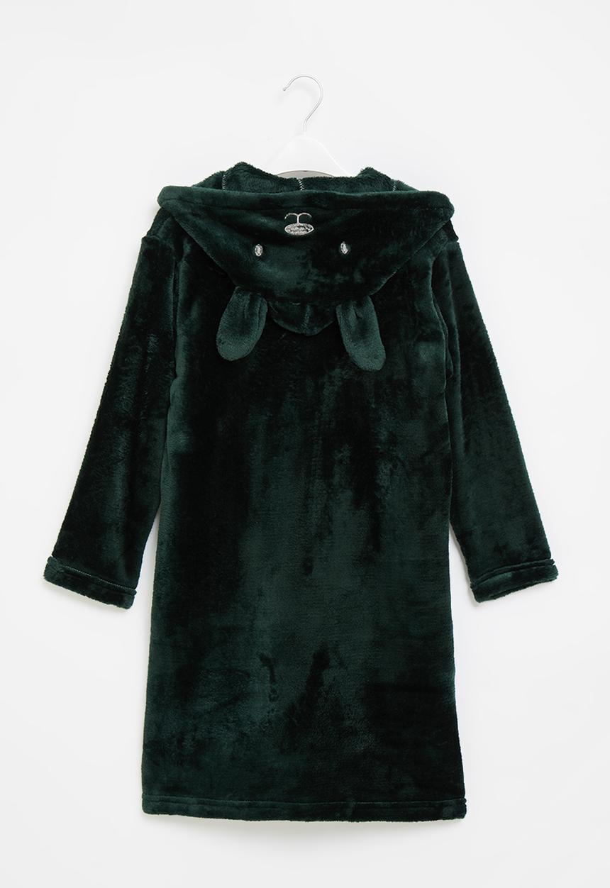 Pop Candy - Hooded gown - dark green