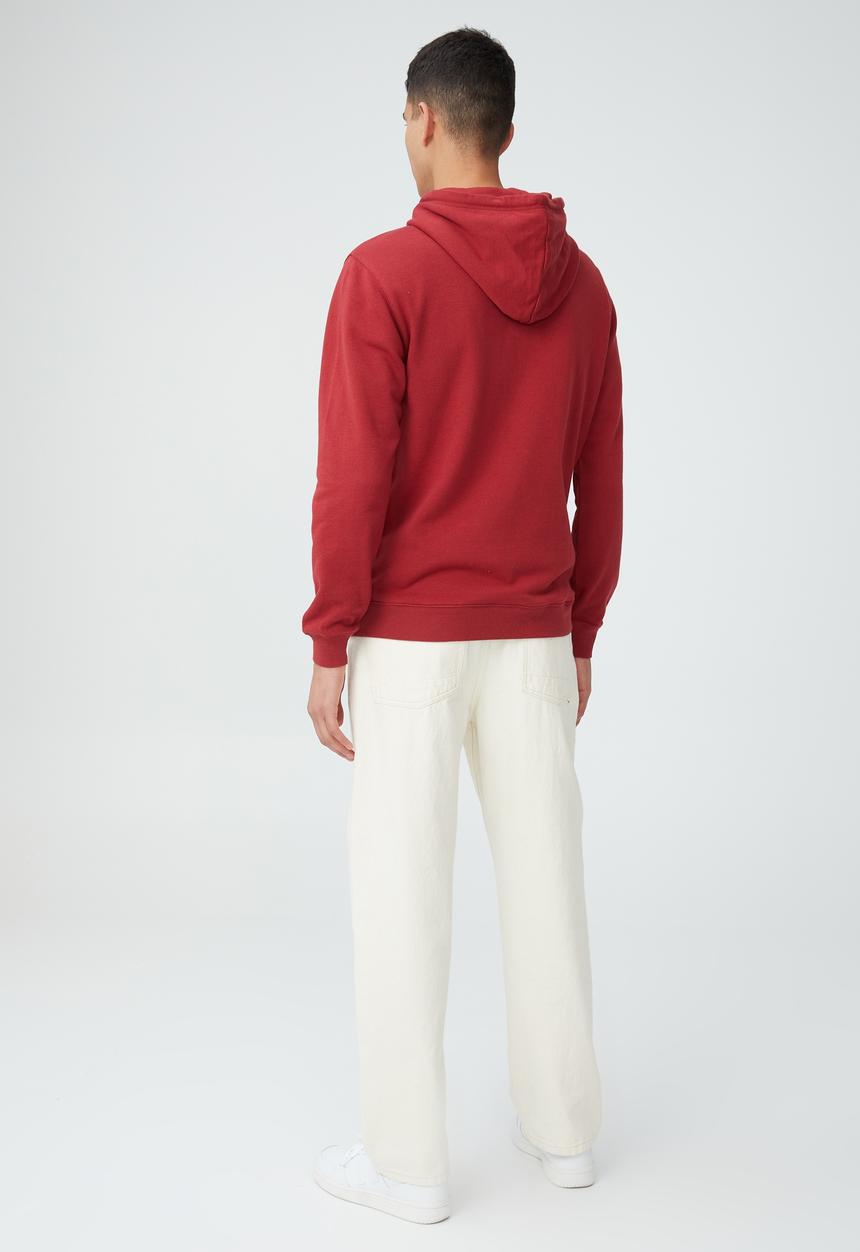 Cotton On - Essential fleece pullover - chilli pepper