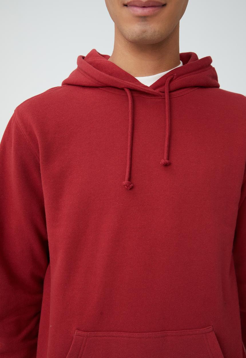 Cotton On - Essential fleece pullover - chilli pepper