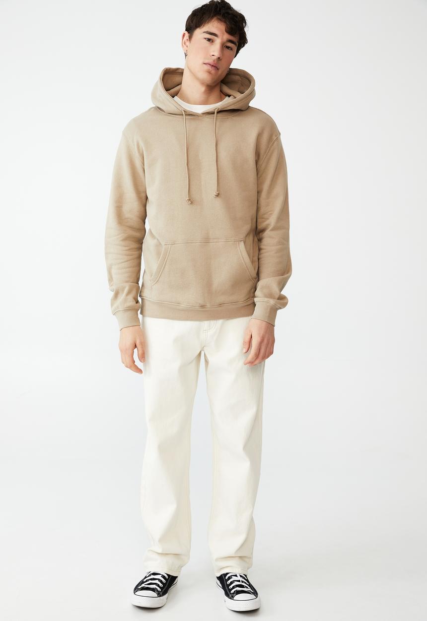 Cotton On - Essential fleece pullover - gravel stone
