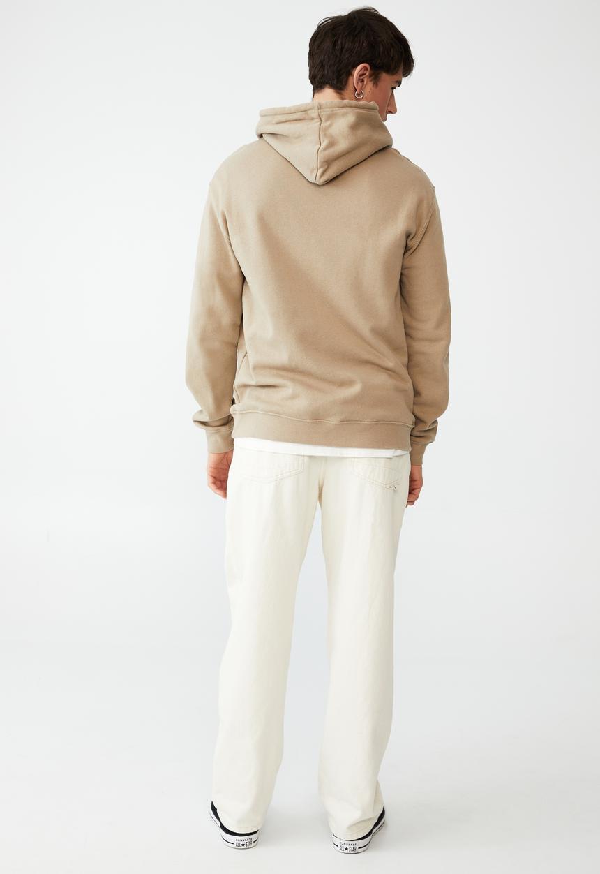 Cotton On - Essential fleece pullover - gravel stone