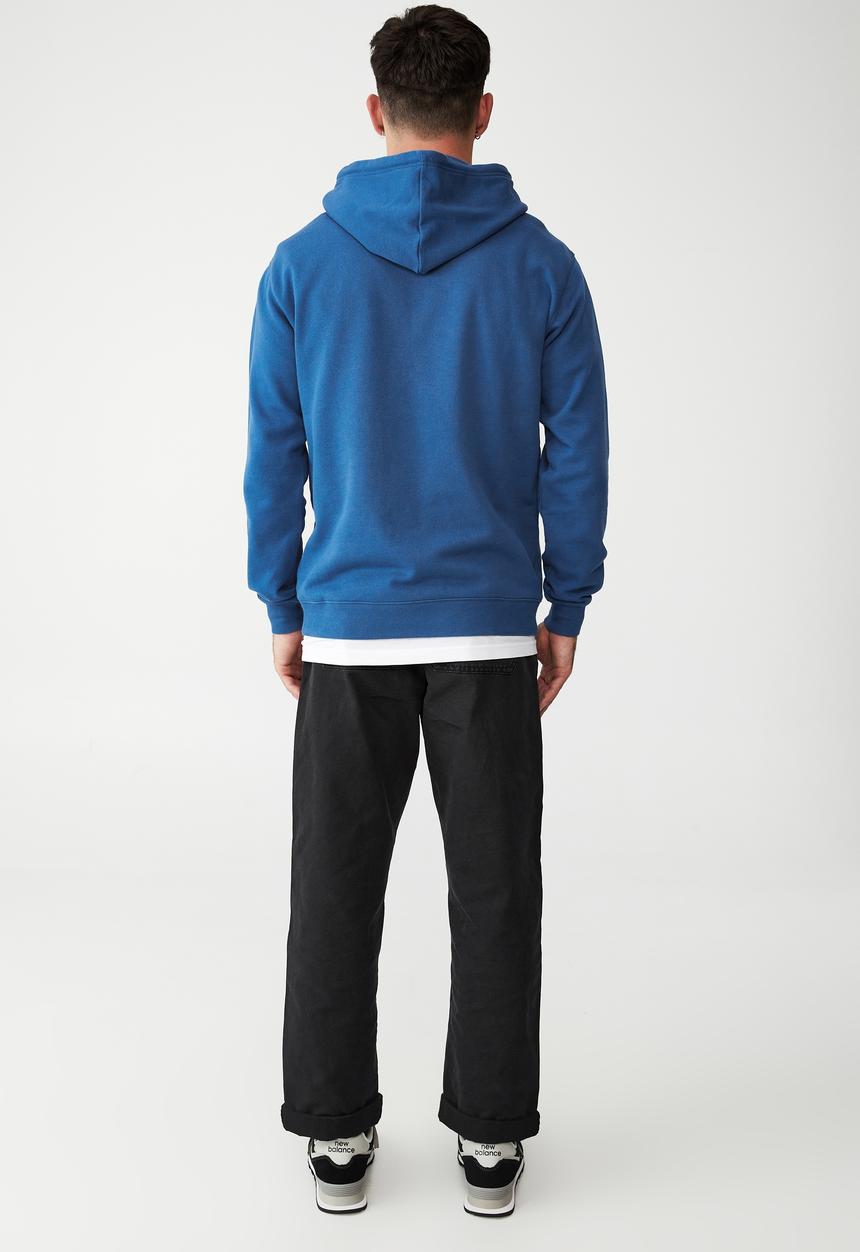 Cotton On - Essential fleece pullover - rave blue