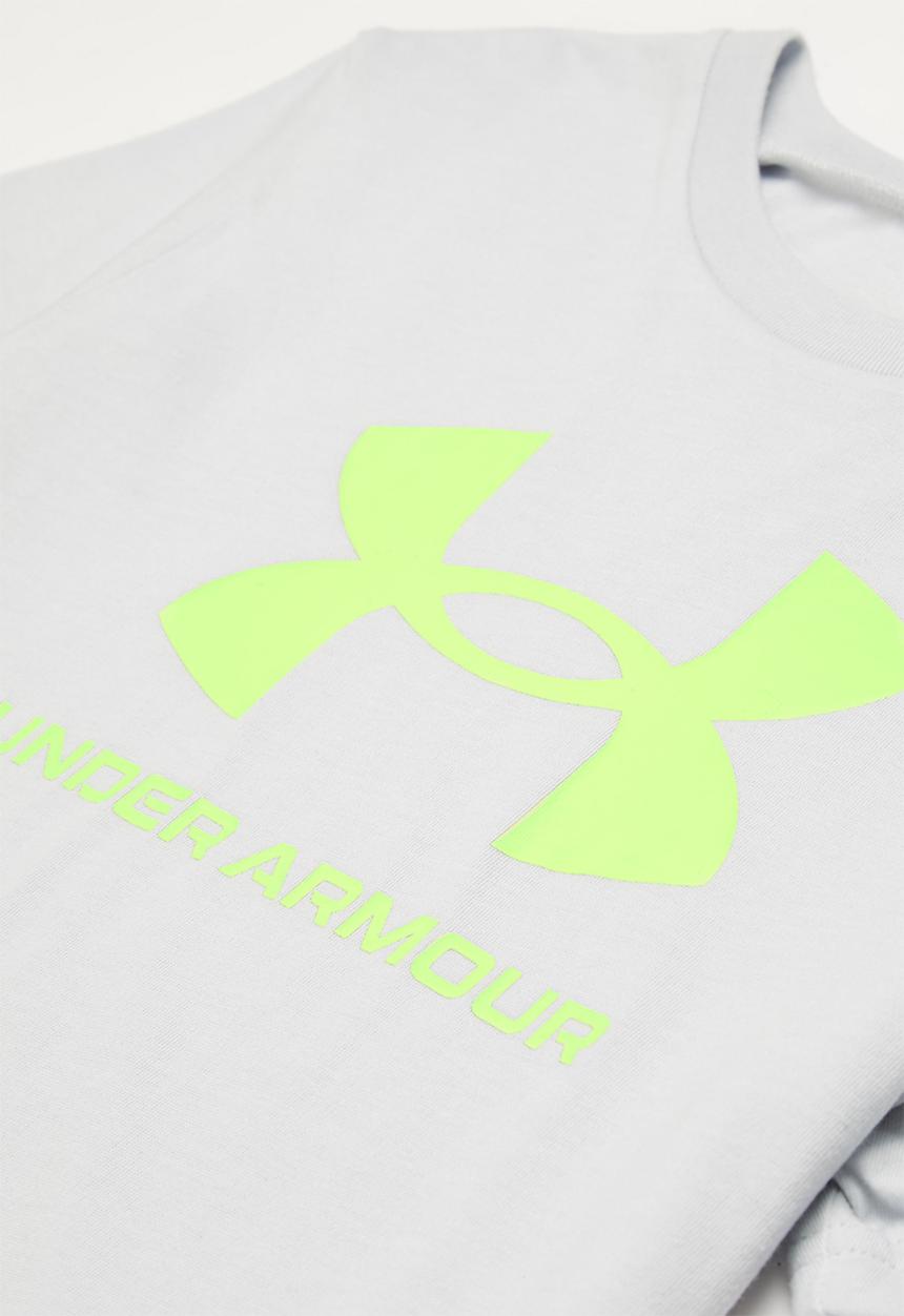 Under Armour - Ua sportstyle logo short sleeve - halo grey
