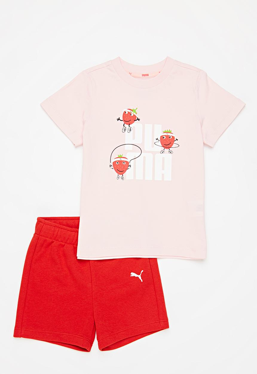 PUMA - Fruitmates infants set - pink & red 