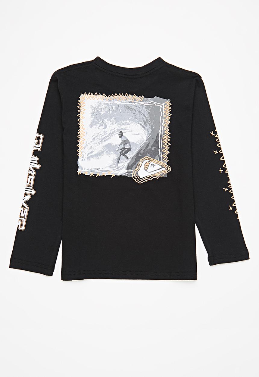 Quiksilver - Ride on long sleeve boy - black
