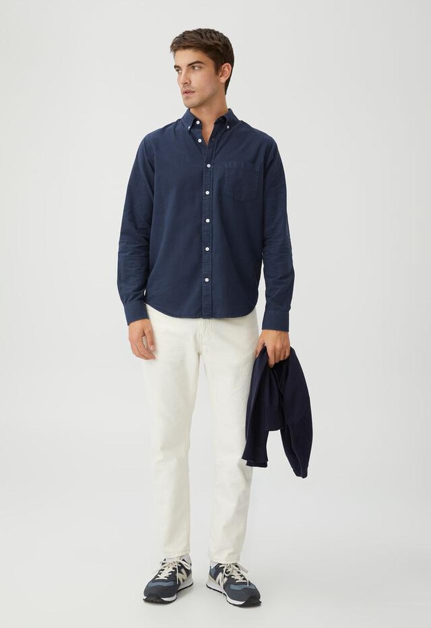 Cotton On - Mayfair long sleeve shirt - vintage navy