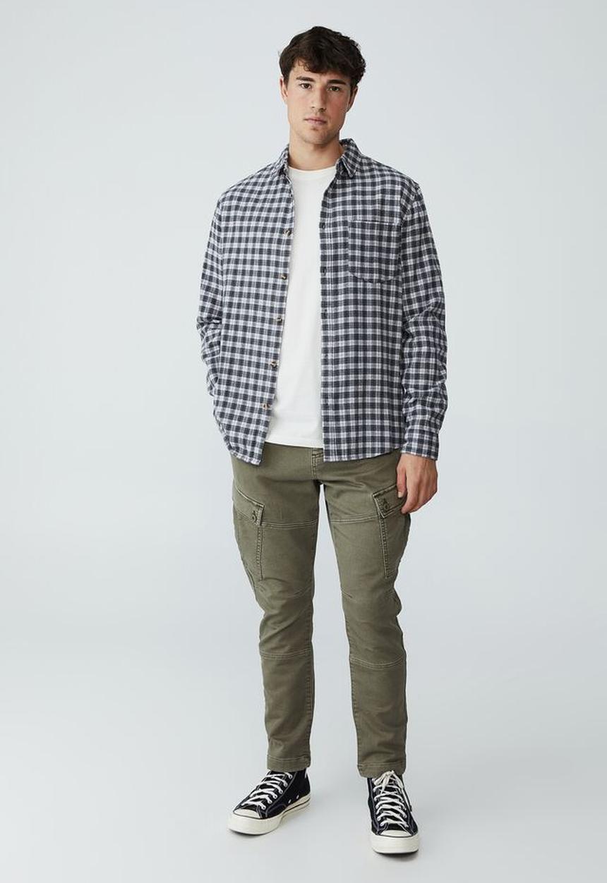 Cotton On - Military cargo pant - military green