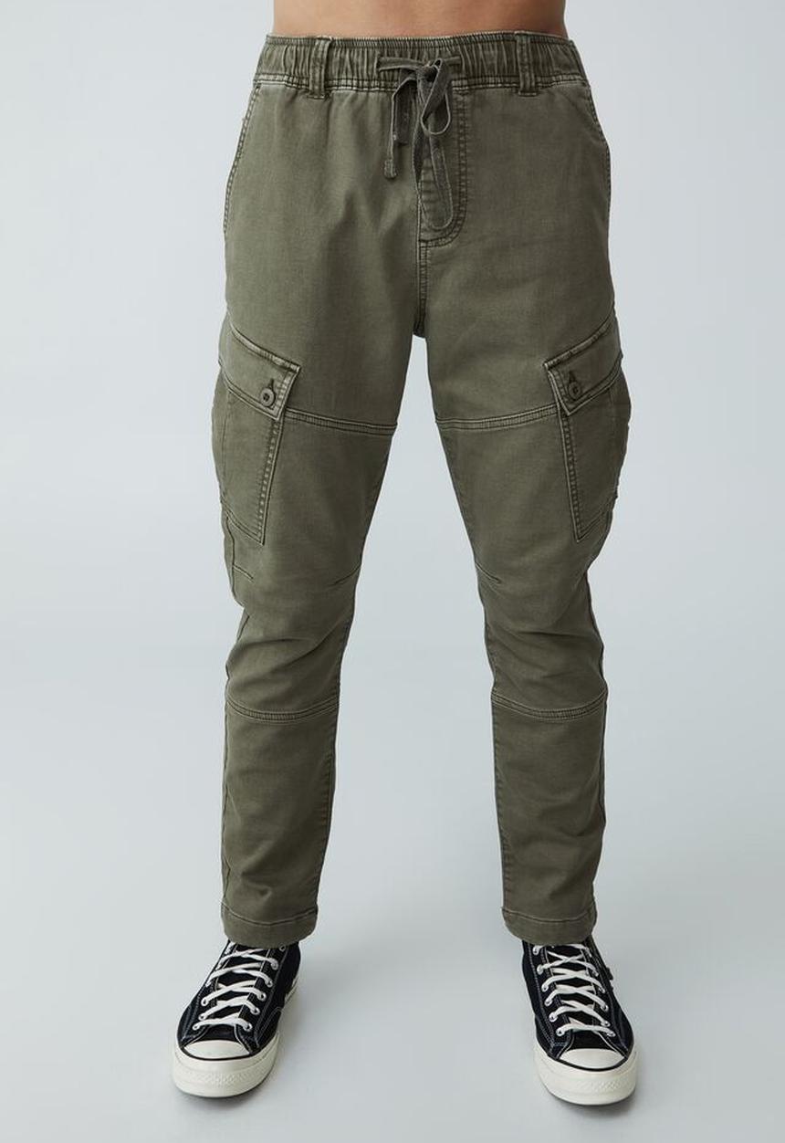 Cotton On - Military cargo pant - military green