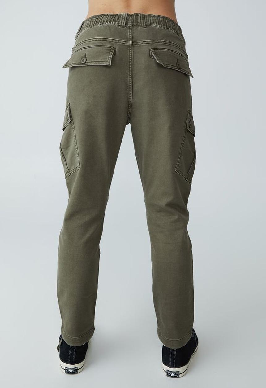 Cotton On - Military cargo pant - military green