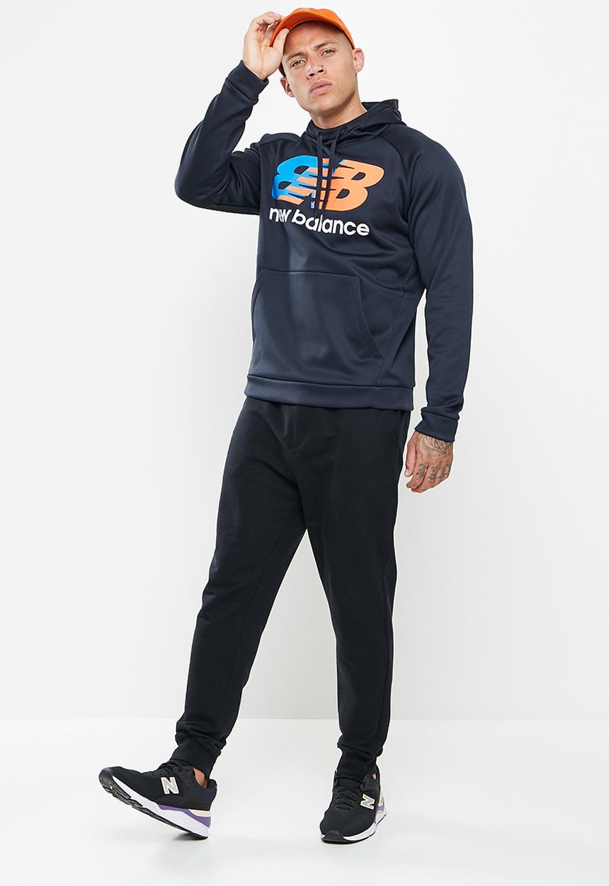 New Balance  - Tenacity fleece hoodie - eclipse