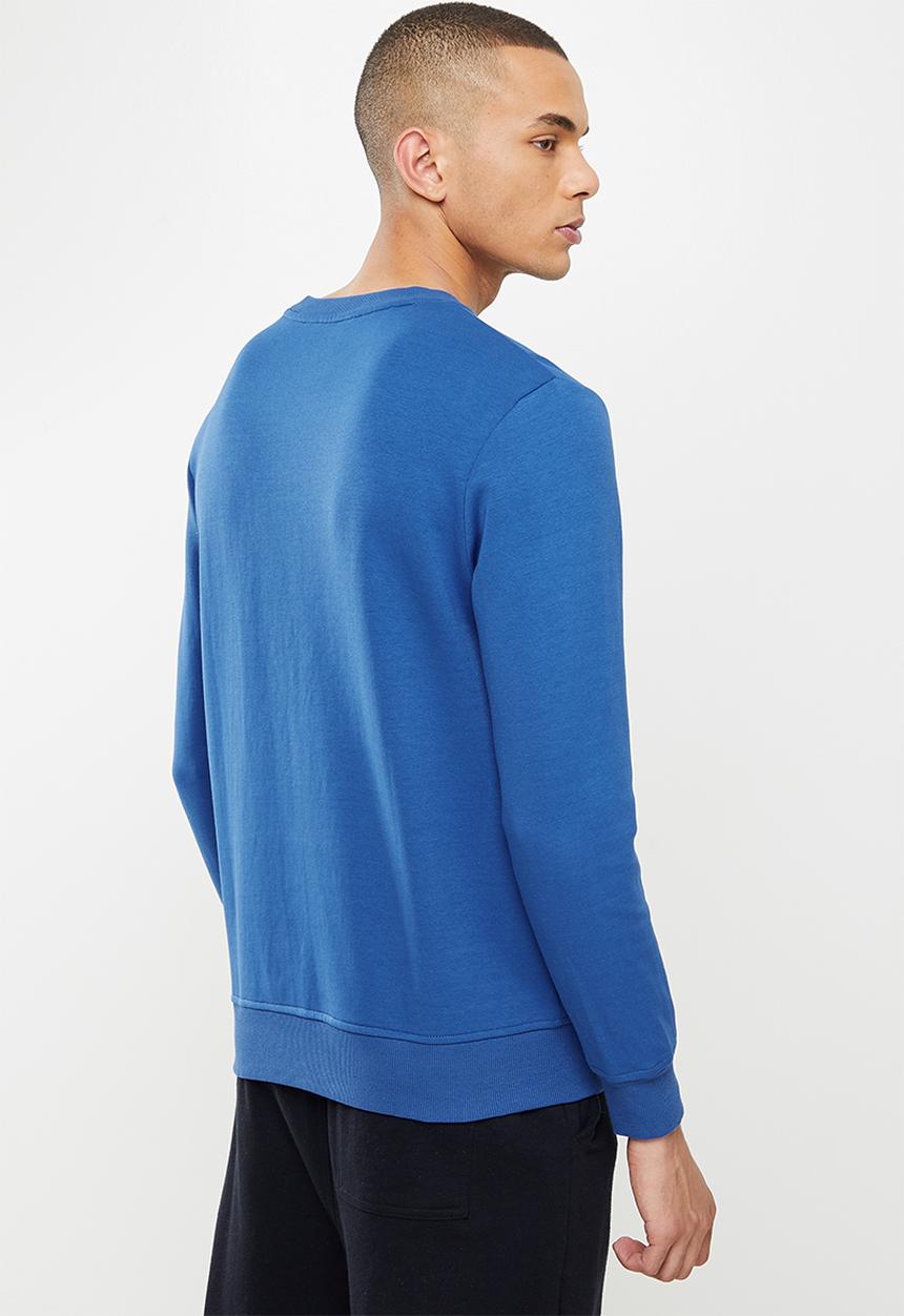 Giordano - G-motion printed sweater - snorkel blue