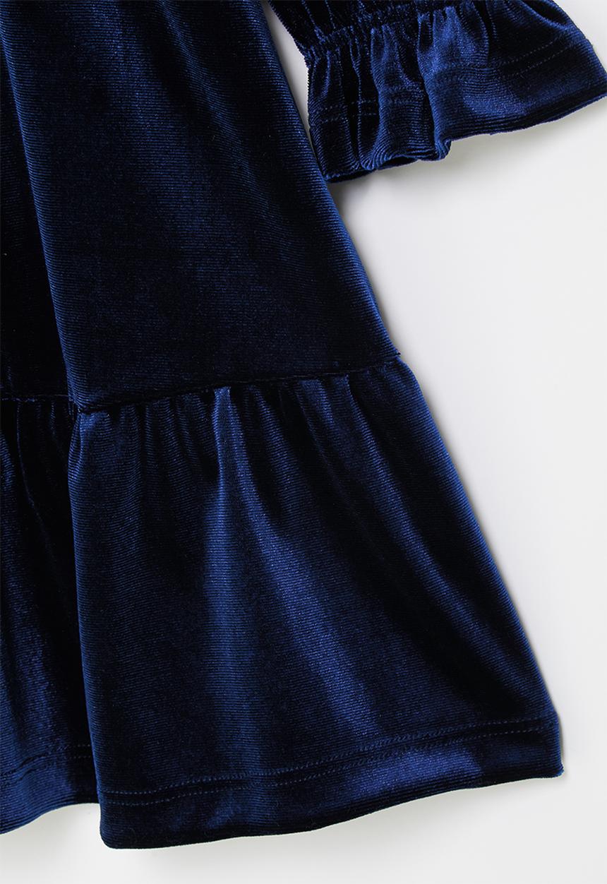 Superbalist Kids - Velour dress - navy
